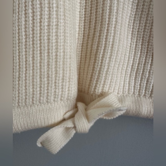 NWT Splendid Long Sleeve Tie Hem Quarter Zip Pullover size XS - Picture 7 of 10